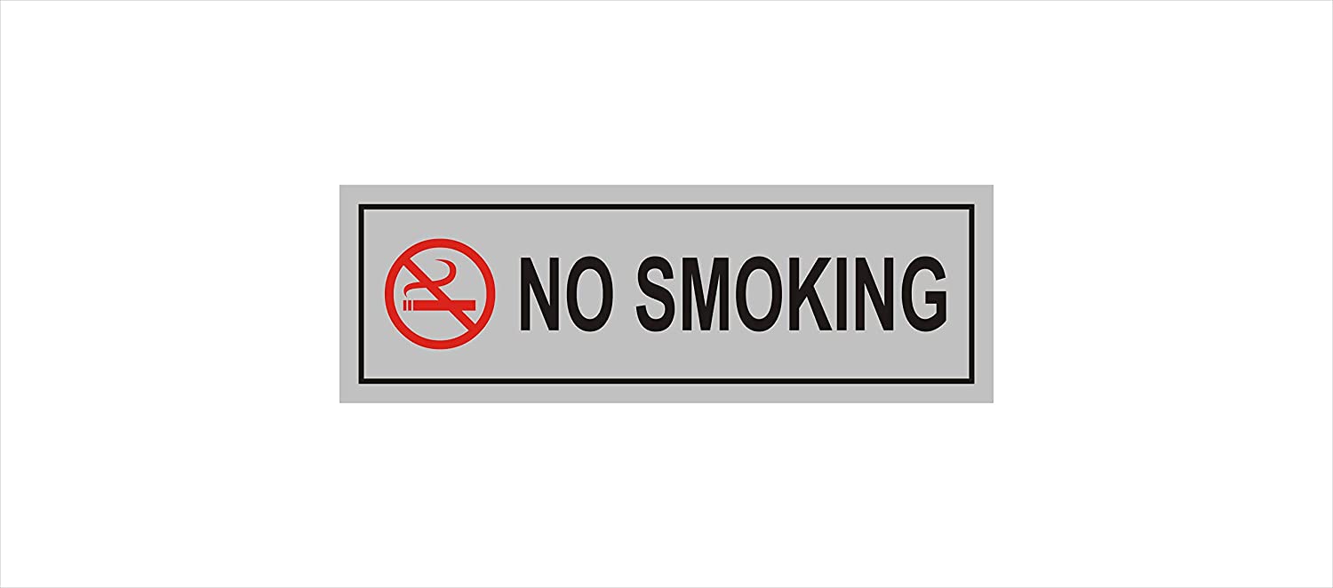 SIGN NO SMOKING (BLACK / RED) S/S